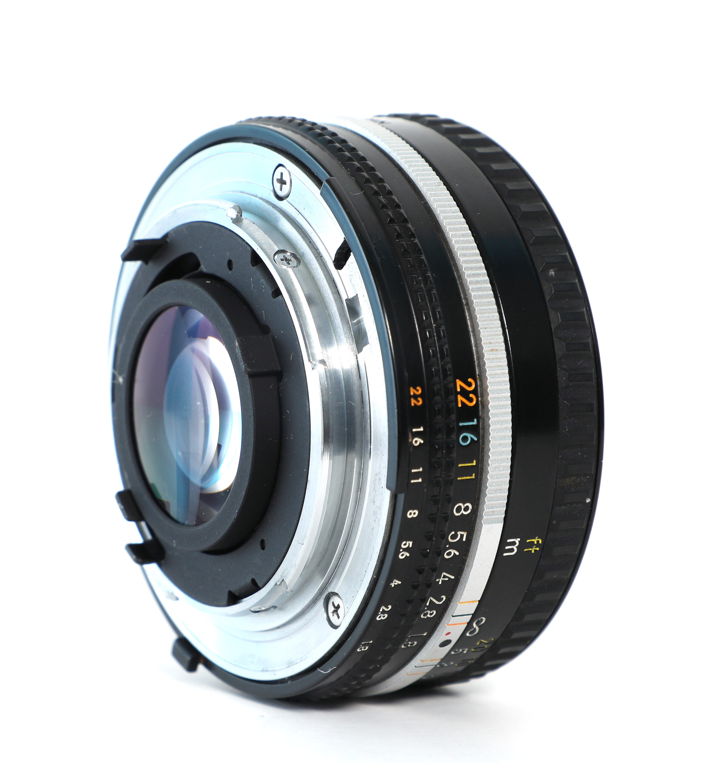 NIKON NIKKOR 50mm F1.8 カビ有 - 新潟県で中古カメラ・中古レンズの