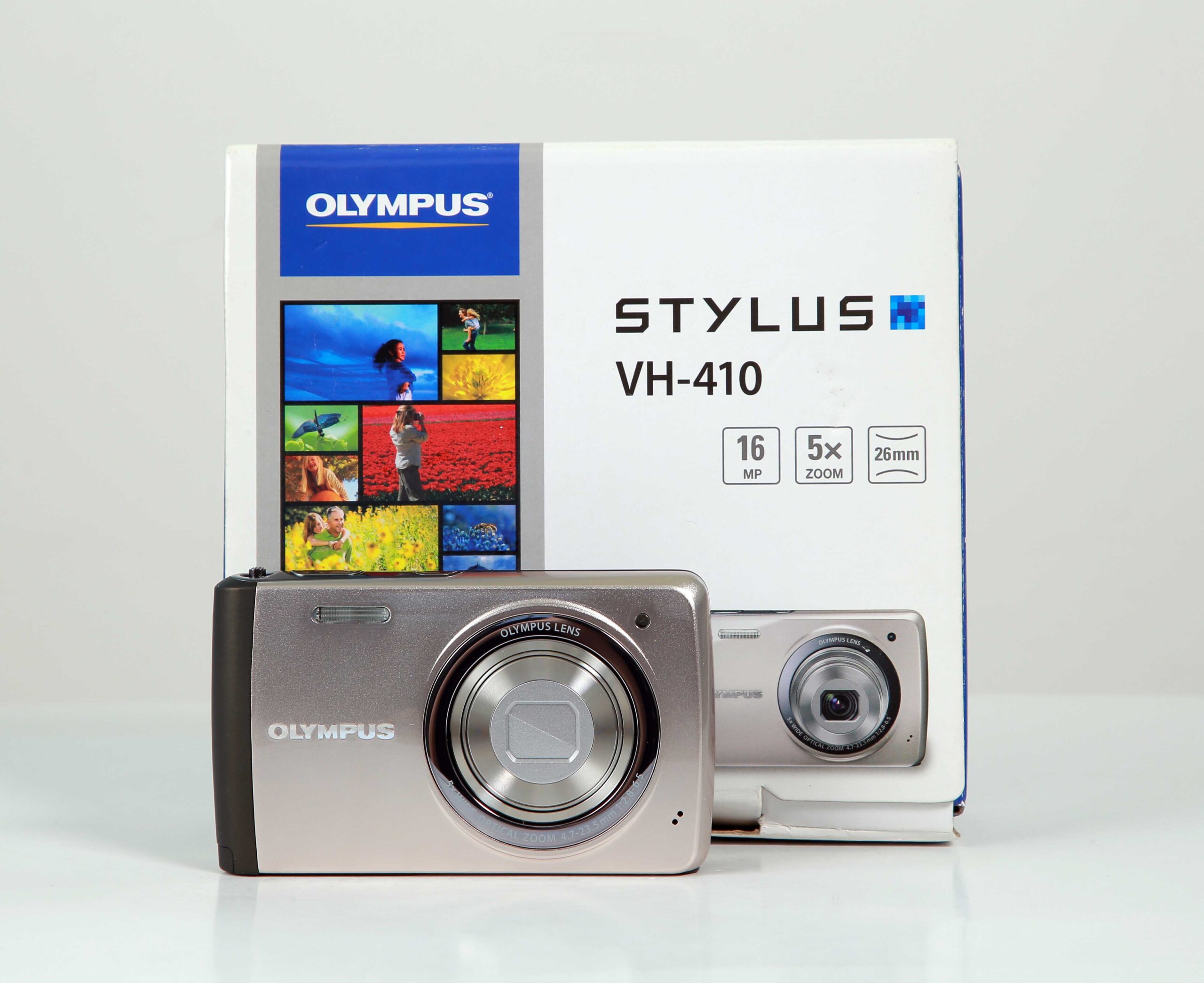 爆買い！】 オリンパスOLYMPUS STYLUS VH-410 中古品 デジタルカメラ 