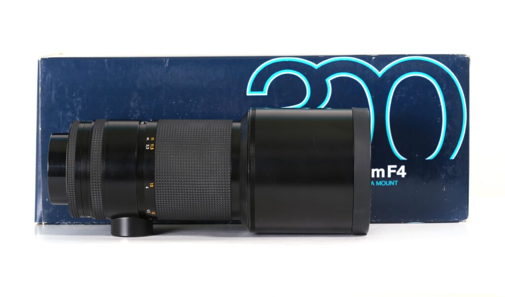 CONTAX Carl Zeiss Tele-Tessar 300mm F4 T* MMJ -  新潟県で中古カメラ・中古レンズの高価買取なら『カメラの光美堂』