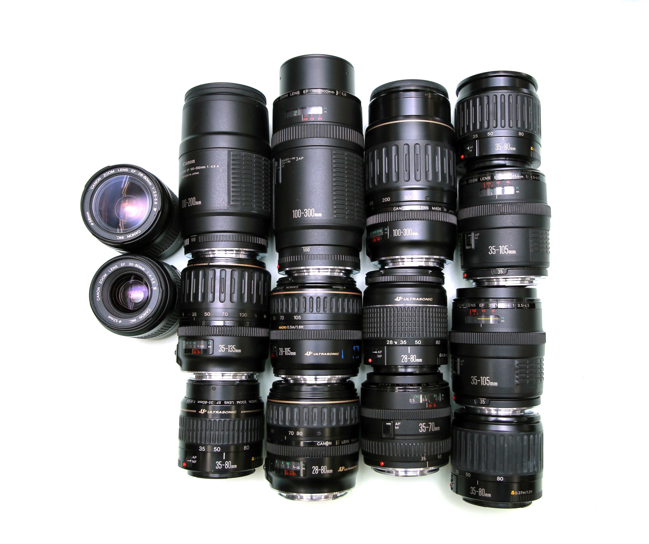 CANON EF 28-80 28-105 35-70 100-200 100-300 等 まとめて 15本