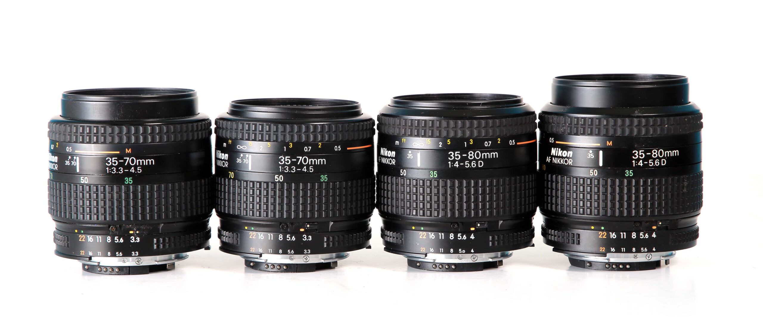 NIKON NIKKOR 50 80-200 100-300 AF 35-70 28-85 35-135 等 18点