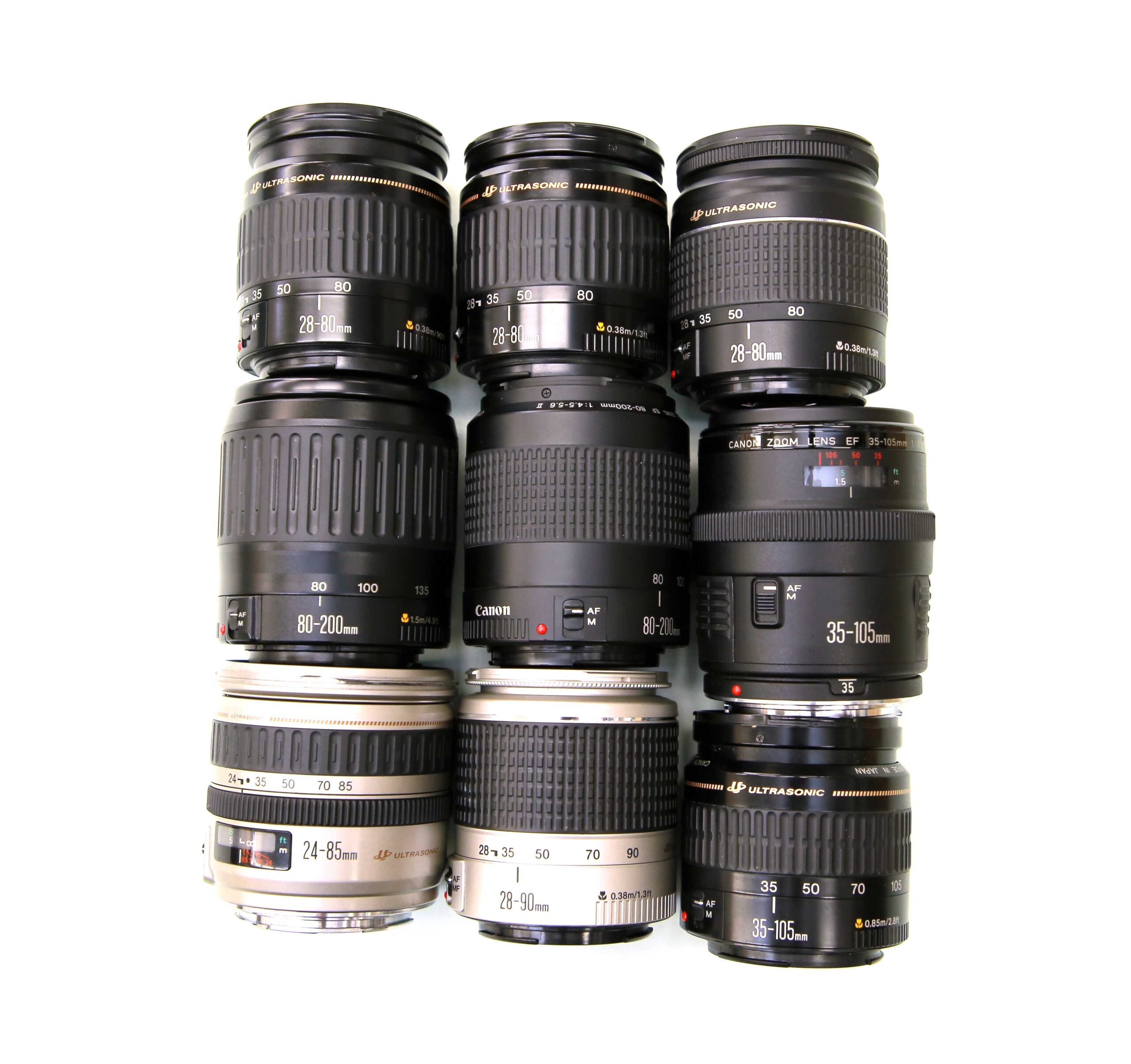 CANON EF 24-85 28-90 35-105 80-20028-80 等 まとめて9本 - 新潟県で ...