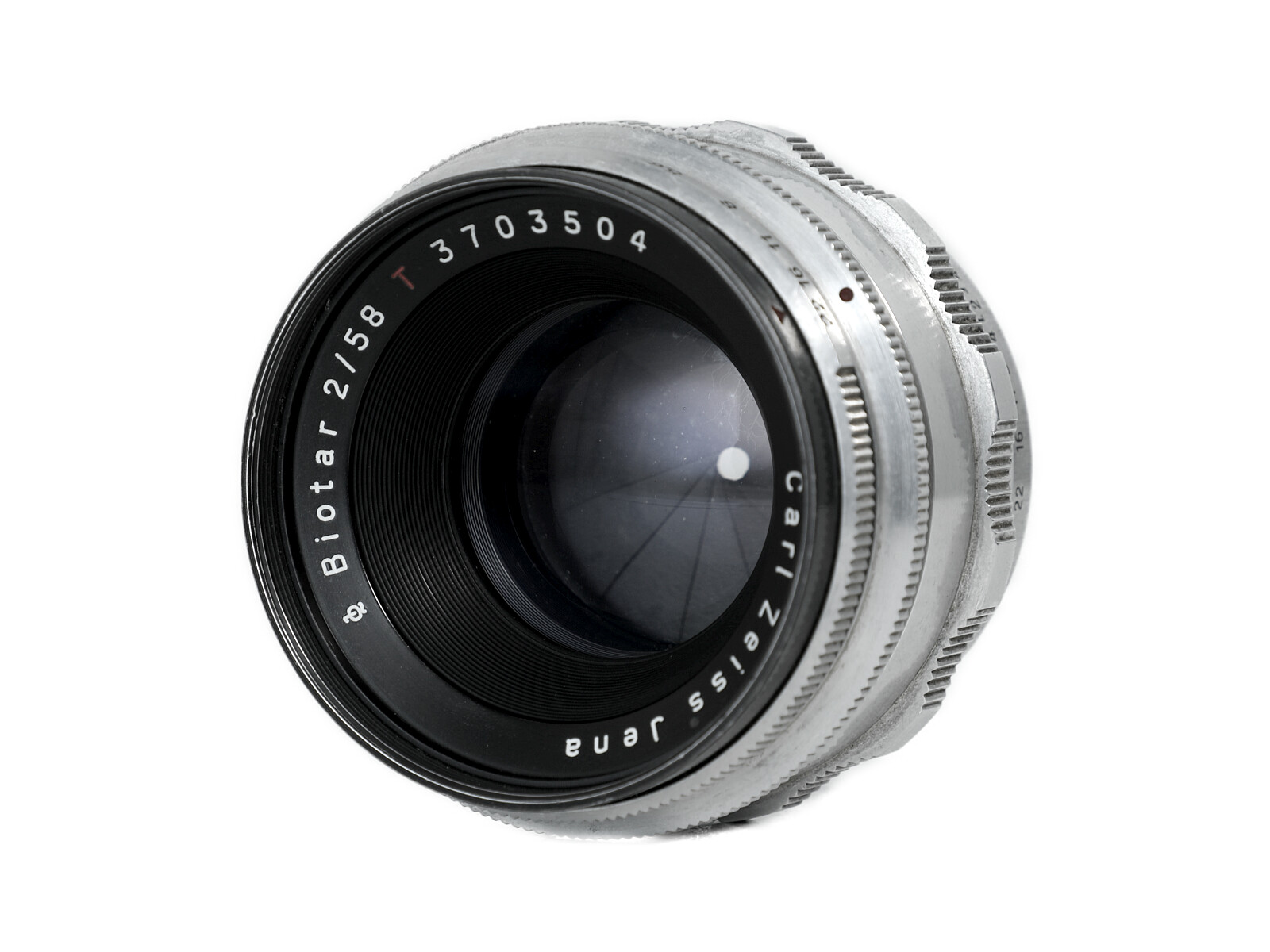 Carl Zeiss Jena Biotar 58mm F2 T